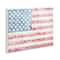 Stupell Industries Patriotic Brushed Flag Wall Plaque Art